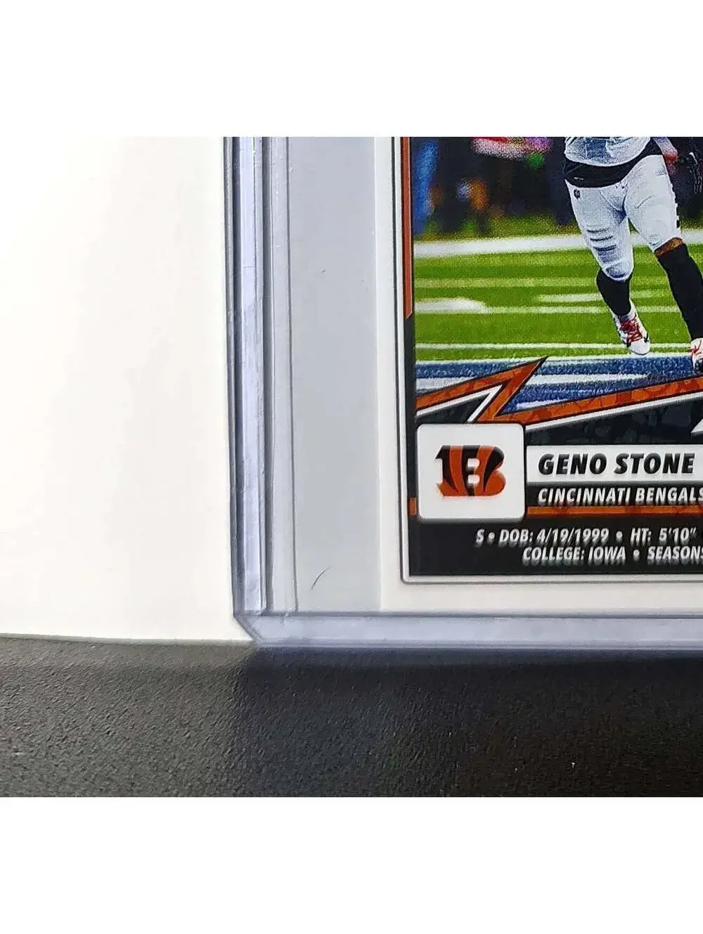 Geno Stone 2025 Panini NFL #131 Sticker Cincinnati Bengals